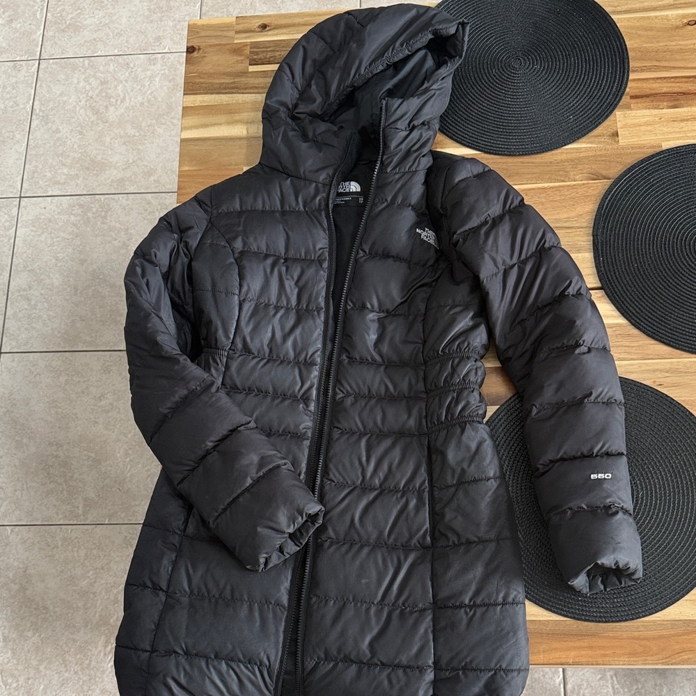 The North Face Women's Long Black Puffer Coat